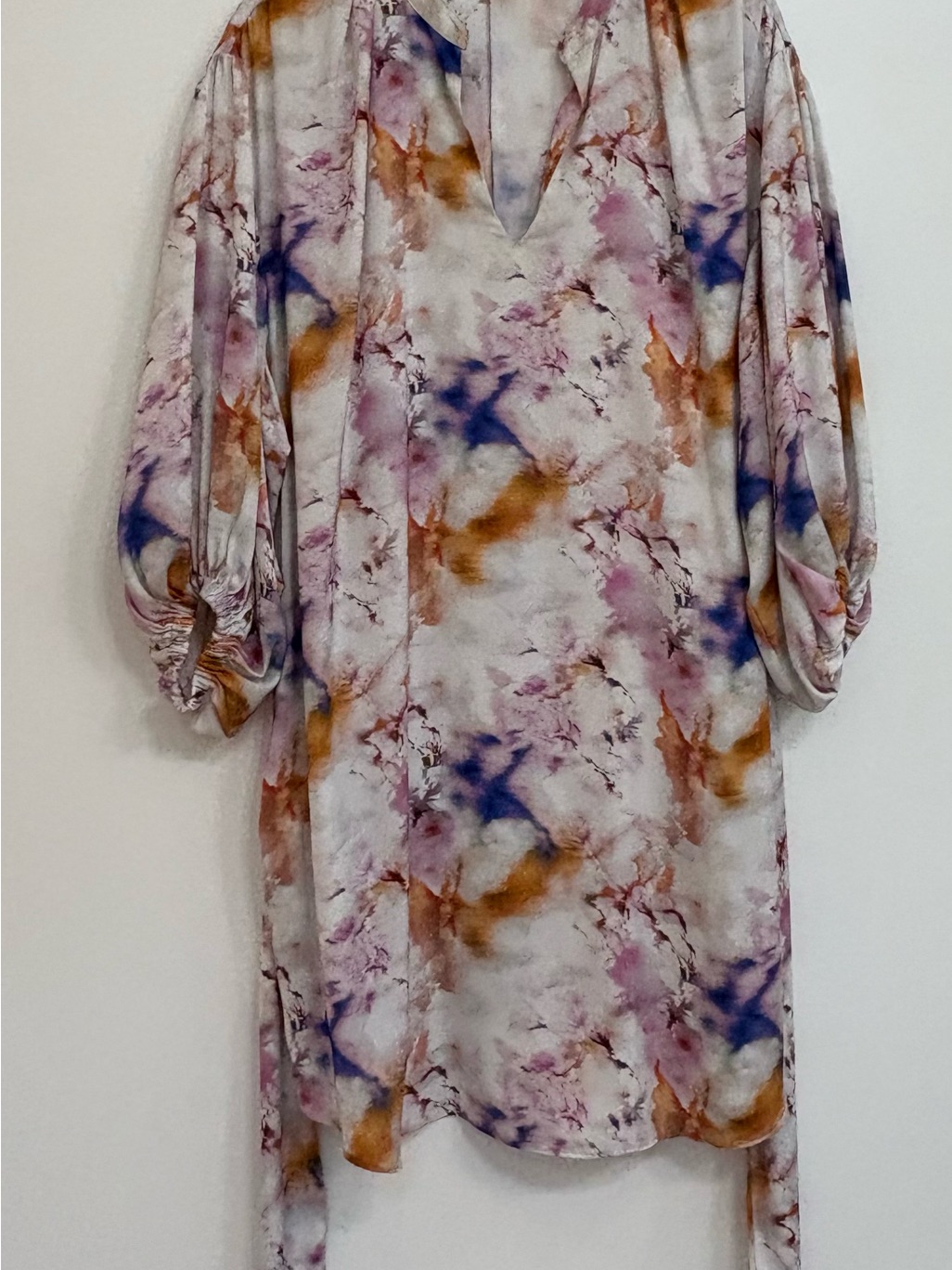Pharoah Women’s Long Sleeve Tie-Dye Tunic Dress - Multi